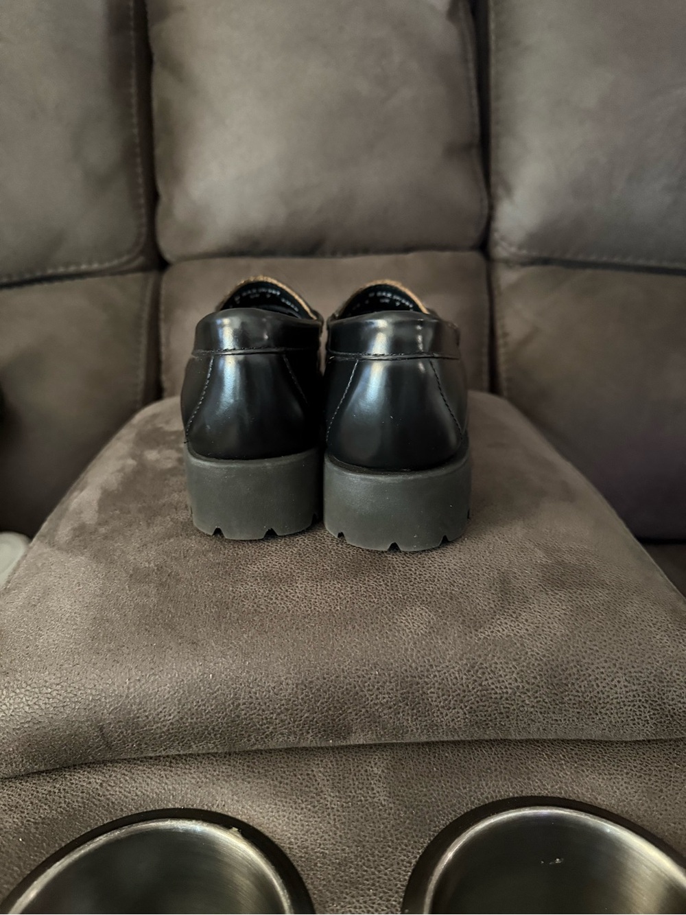 G.H. Bass & Co. Women's Black Weejuns Leather Bit Loafers size 9 - Picture 6 of 7
